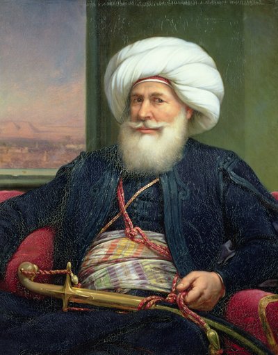Mehemet Ali (1769-1849), 1840 von Louis Charles Auguste Couder